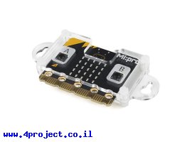 תמונה של מוצר מארז ל-micro:bit מדגם MI:pro v2 עם אוזני הרכבה