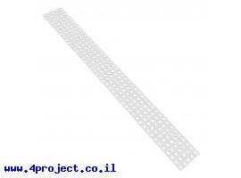 תמונה של מוצר לוח גמיש מחורר תבנית goBILDA, מידות 40x352 מ"מ, 5x44 חורים, פלסטיק