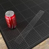 לוח גמיש מחורר תבנית goBILDA, מידות 40x352 מ"מ, 5x44 חורים, פלסטיק