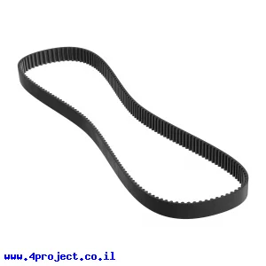 רצועת תזמון GT2 סגורה, רוחב 6mm, היקף 360 מ"מ, 180 שיניים