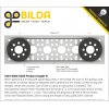 רצועת תזמון GT2 סגורה, רוחב 6mm, היקף 360 מ"מ, 180 שיניים