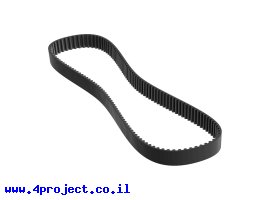 תמונה של מוצר רצועת תזמון GT2 סגורה, רוחב 6mm, היקף 280 מ"מ, 140 שיניים