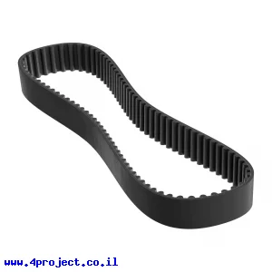 רצועת תזמון GT2 סגורה, רוחב 6mm, היקף 184 מ"מ, 92 שיניים