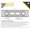 רצועת תזמון GT2 סגורה, רוחב 6mm, היקף 184 מ"מ, 92 שיניים