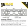 רצועת תזמון GT2 סגורה, רוחב 6mm, היקף 184 מ"מ, 92 שיניים