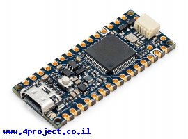 תמונה של מוצר כרטיס פיתוח Arduino Nano R4 ללא מחברים