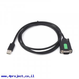 מתאם USB ל-RS-232 - כבל 1.5 מטר