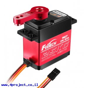 מנוע סרוו (סטנדרטי) - סיבוב רציף/זווית - FEETECH FT6325M