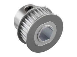 תמונה של מוצר גלגלת רצועת תזמון GT2 6mm לציר REX 8 מ"מ - 30 שיניים
