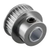 גלגלת רצועת תזמון GT2 6mm לציר REX 8 מ"מ - 30 שיניים