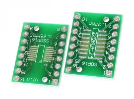 תמונה של מוצר כרטיסון מתאם SOP16/SSOP16 0.65/1.27mm