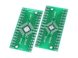 תמונה של מוצר כרטיסון מתאם QFN32/QFP32 0.65/0.8mm