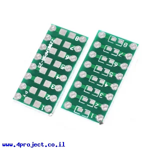 כרטיסון מתאם רכיבי SMD 0805 0603 0402