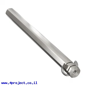 מוט REX 12mm פלדה עם טבעת - אורך 168 מ"מ