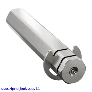 מוט REX 12mm פלדה עם טבעת - אורך 64 מ"מ