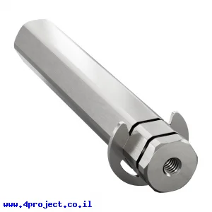 מוט REX 12mm פלדה עם טבעת - אורך 72 מ"מ