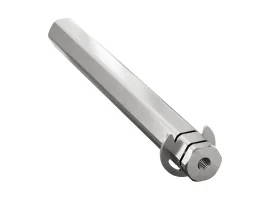 תמונה של מוצר מוט REX 12mm פלדה עם טבעת - אורך 112 מ"מ