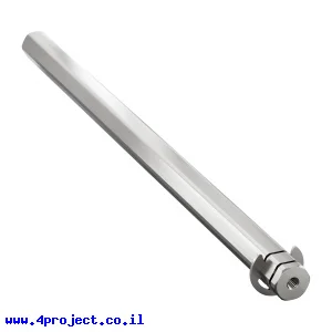 מוט REX 12mm פלדה עם טבעת - אורך 216 מ"מ
