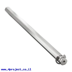 מוט REX 12mm פלדה עם טבעת - אורך 240 מ"מ