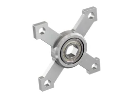 תמונה של מוצר חיבור מיסב שטוח (40x40mm) לציר 8 מ"מ REX
