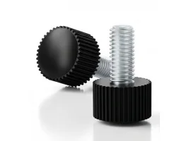 תמונה של מוצר בורג מתכת M4x35mm עם ידית עגולה 15.5 מ"מ