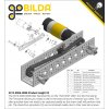 גלגל שיניים לשרשרת 8mm, סיבוב חופשי על ציר 6 מ"מ, פלסטיק - 8 שיניים, חבילה של 2