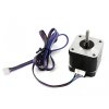 מנוע צעד 200 צעדים, 42.3x40 מ"מ, 4.08V/1.7A - מחבר JST