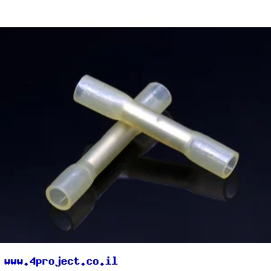 מחבר לחיצה קרה (צהוב) לחוטים AWG22-AWG20