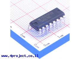 תמונה של מוצר  Texas Instruments CD4017BE