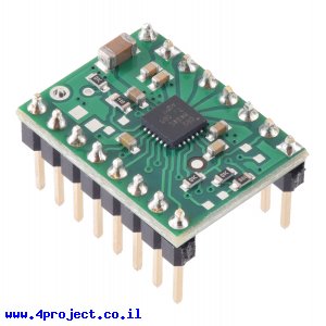 בקר מנוע צעד מבוסס על DRV8434S - הגבלת זרם דרך SPI, מורכב