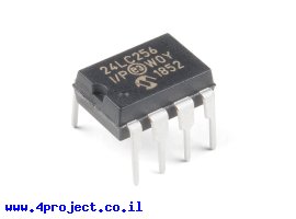 תמונה של מוצר זכרון EEPROM I2C - 256Kbit
