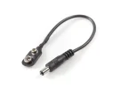 תמונה של מוצר מחבר 9V למחבר חשמל עגול 5.5x2.1 מ"מ - איכותי