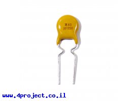 תמונה של מוצר פיוז מתאפס PTC - 60V/500mA