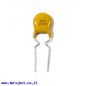 פיוז מתאפס PTC - 60V/500mA