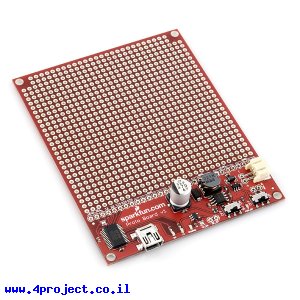 לוח הלחמה Koala PTH עם USB+LiPo