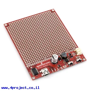 לוח הלחמה Koala PTH עם USB+LiPo