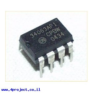 מייצב מתח / ממיר DC ל-DC (מעלה/מוריד) דגם MC34063A