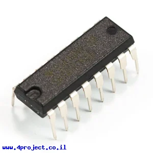 שבב מרבב 1 ל-4 ערוצים כפול - 74HC4052