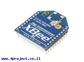 תמונה של מוצר מודול תקשורת XBee S1 1mW - מחבר U.FL