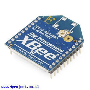מודול תקשורת XBee S1 1mW - מחבר U.FL