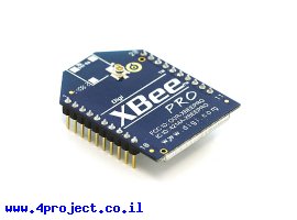 תמונה של מוצר מודול תקשורת XBee Pro S1 60mW - מחבר U.FL