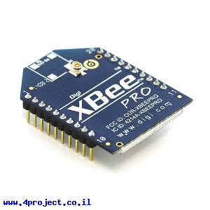 מודול תקשורת XBee Pro S1 60mW - מחבר U.FL