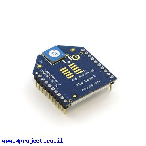 מודול תקשורת XBee S2 (ZB) 2mW - אנטנת שבב