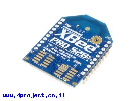 תמונה של מוצר מודול תקשורת XBee Pro S2B (ZB) 63mW - אנטנת PCB