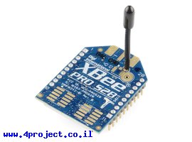 תמונה של מוצר מודול תקשורת XBee Pro S2B (ZB) 63mW - אנטנת חוט