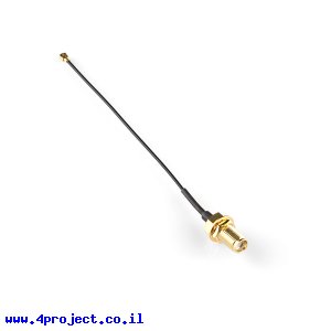 מתאם מחבר U.FL/IPEX1 ל-SMA - אורך 10 ס"מ