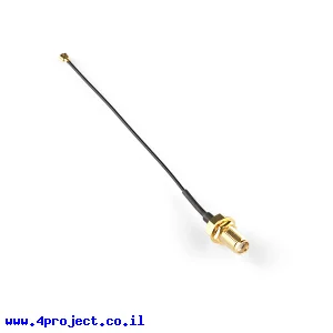 מתאם מחבר U.FL/IPEX1 ל-SMA - אורך 10 ס"מ