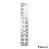 לוח מחורר תבנית goBILDA, מידות 43x240 מ"מ, 1x9 חורים, אלומיניום