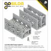 לוח מחורר תבנית goBILDA, מידות 43x96 מ"מ, 1x3 חורים, אלומיניום
