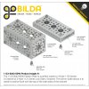 לוח מחורר תבנית goBILDA, מידות 43x96 מ"מ, 1x3 חורים, אלומיניום